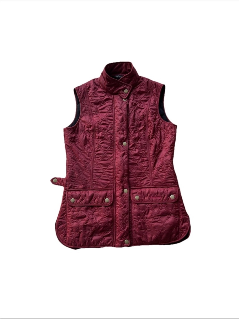 Barbour Women's Wray Gilet Red Insulated Vest Size UK 8 USA 4